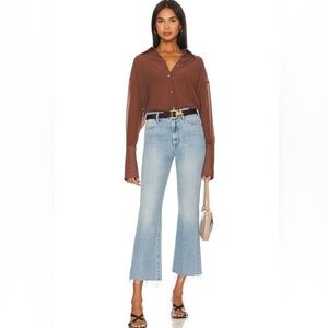 MOTHER The Hustler Ankle Fray Jeans 
Size 29 *flaw*